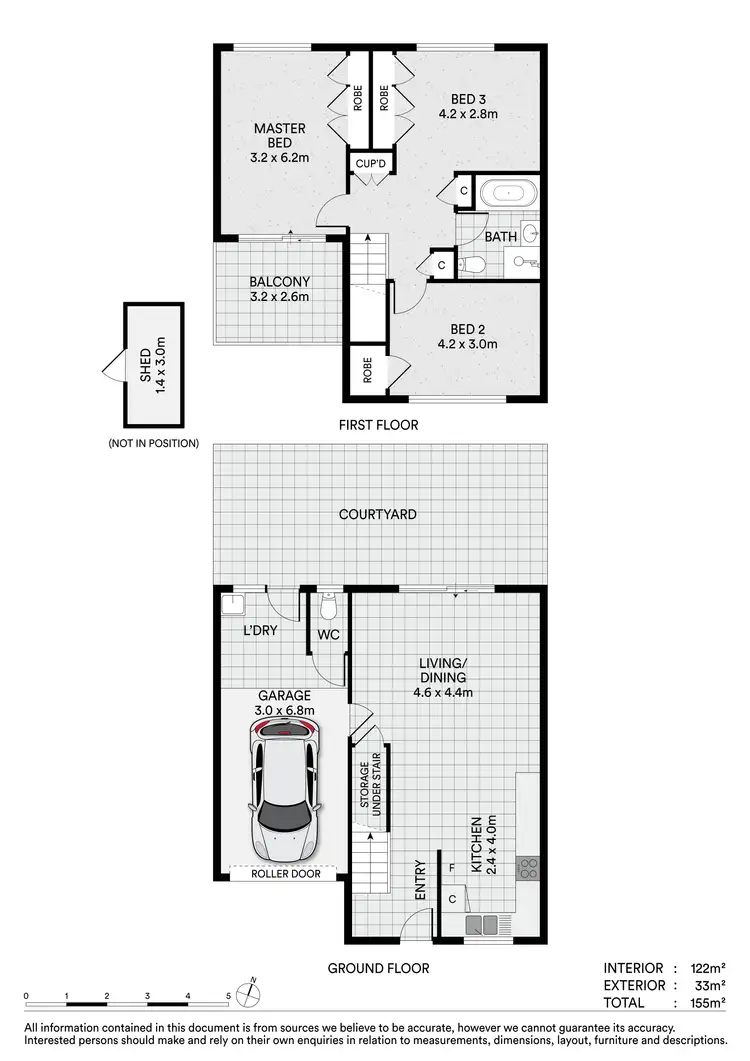 Floorplan of Homely townhouse listing, 29/104 Ewing Road, Woodridge QLD 4114