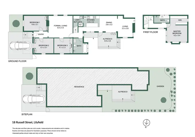 Floorplan of Homely house listing, 18 Russell Street, Lilyfield NSW 2040