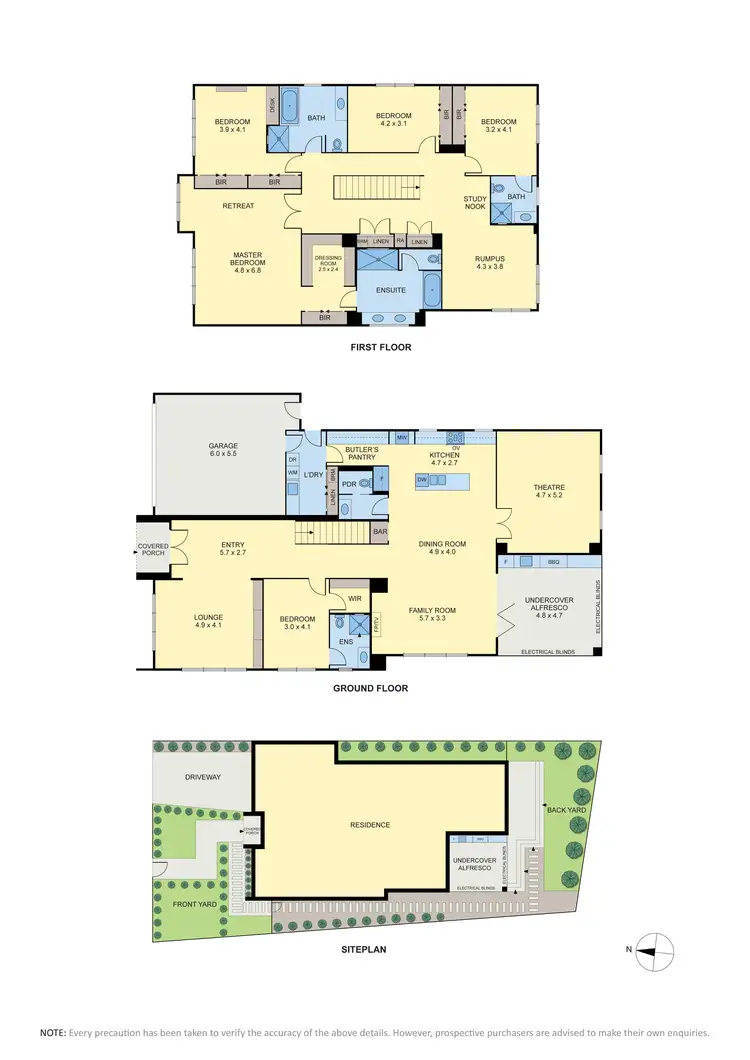 Floorplan of Homely house listing, 7 Cranwell Avenue, Strathmore VIC 3041