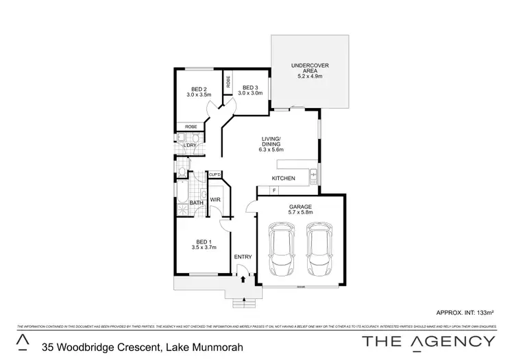 Floorplan of Homely house listing, 35 Woodbridge Crescent, Lake Munmorah NSW 2259