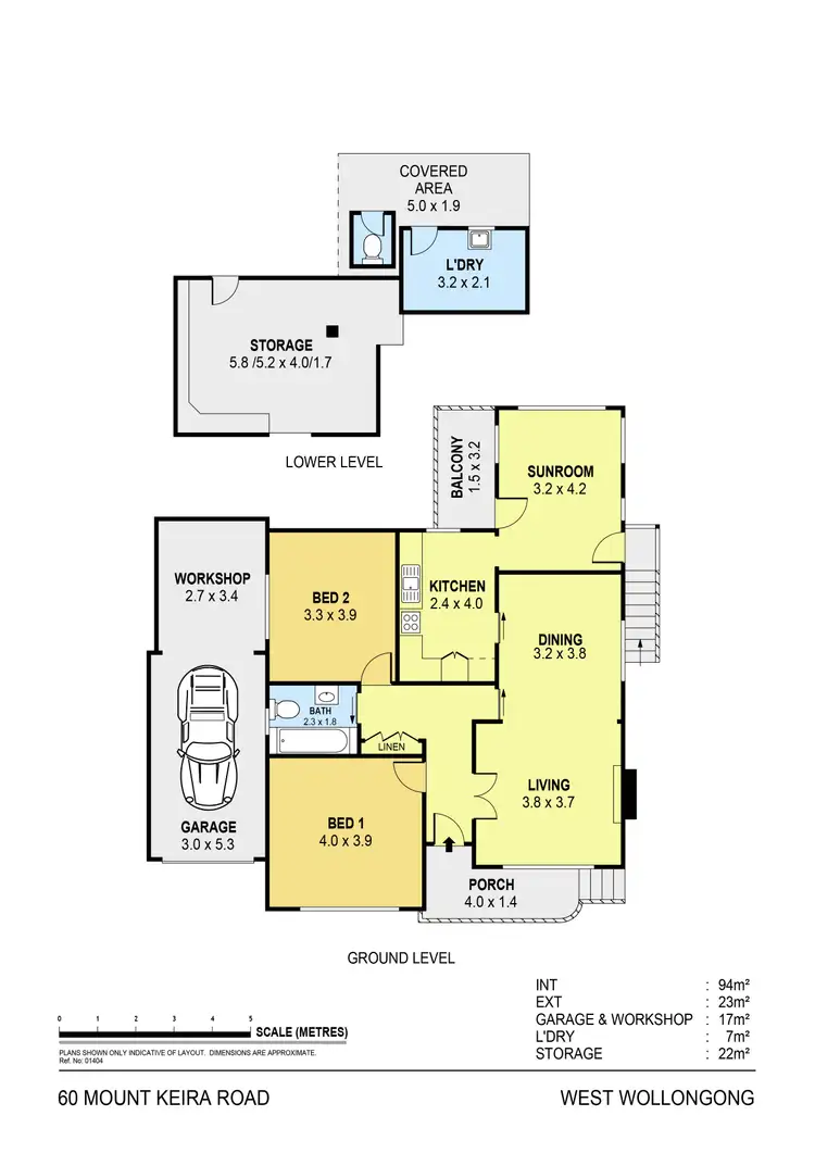 Floorplan of Homely house listing, 60 Mount Keira Road, West Wollongong NSW 2500