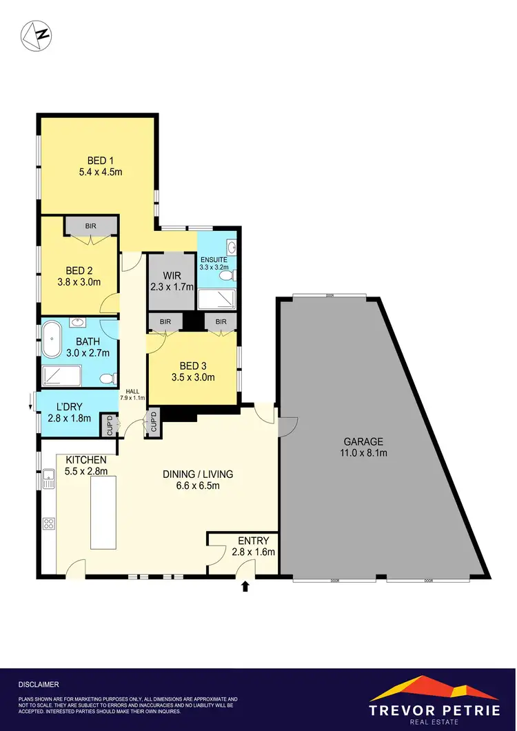 Floorplan of Homely house listing, 2 Ercil Street, Wendouree VIC 3355
