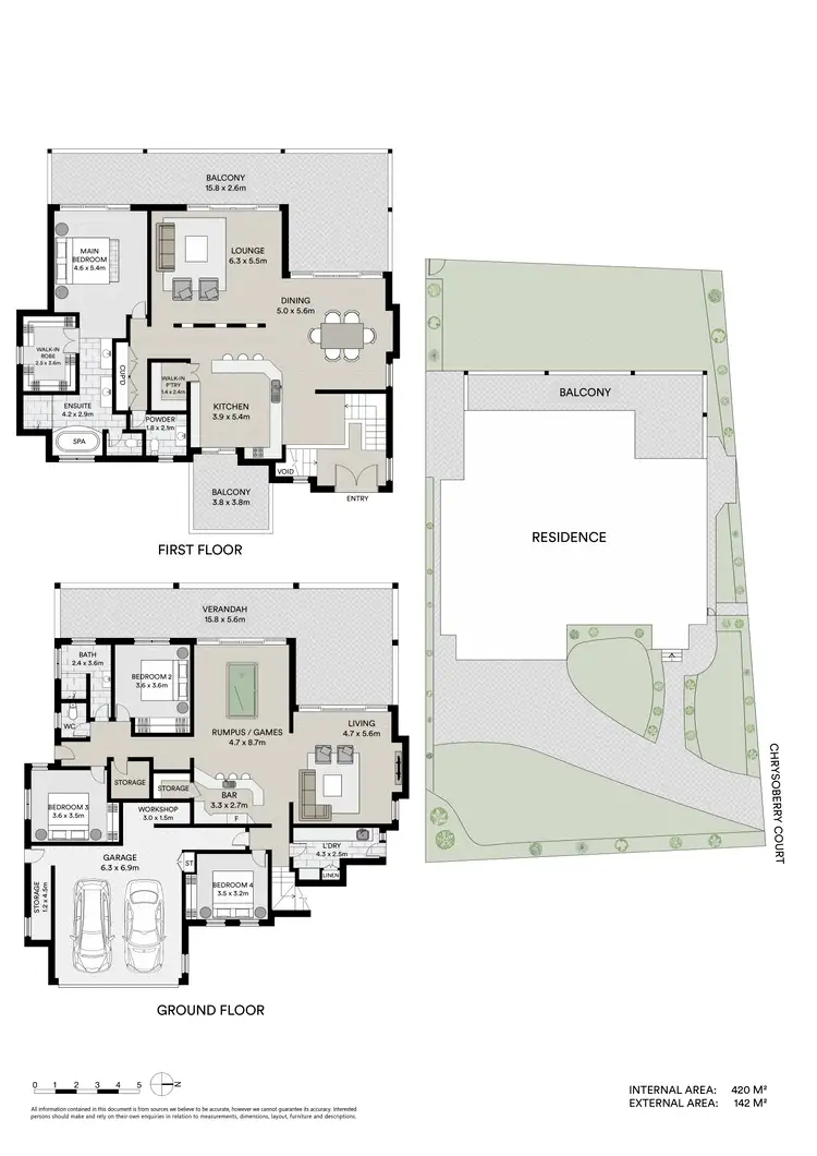 Floorplan of Homely house listing, 13 Chrysoberyl Court, Port Macquarie NSW 2444