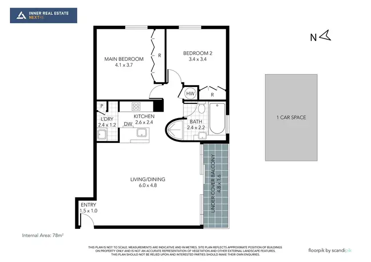 Floorplan of Homely apartment listing, 14/228 The Avenue, Parkville VIC 3052