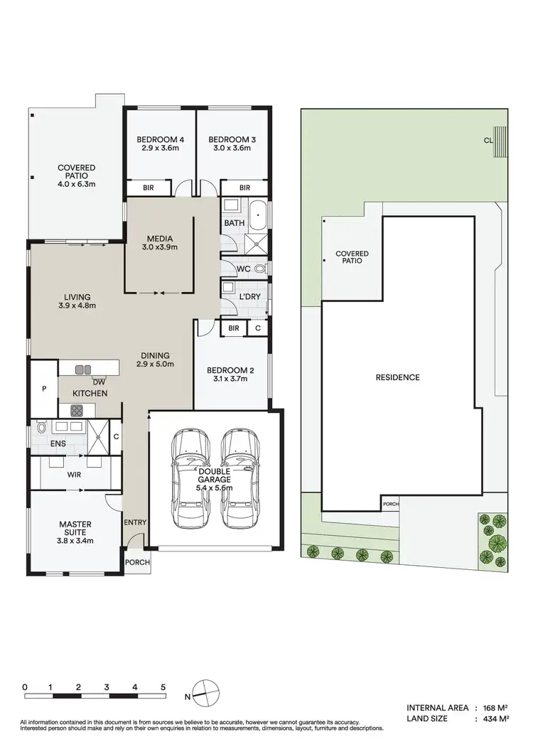 Floorplan of Homely house listing, 38 Cocos Crescent, Banya QLD 4551