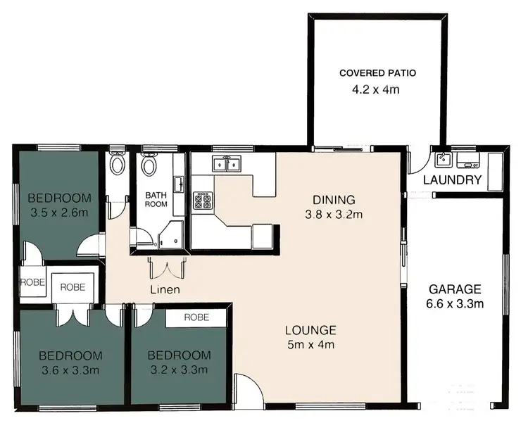Floorplan of Homely house listing, 28 Kowree Crescent, Maroochydore QLD 4558