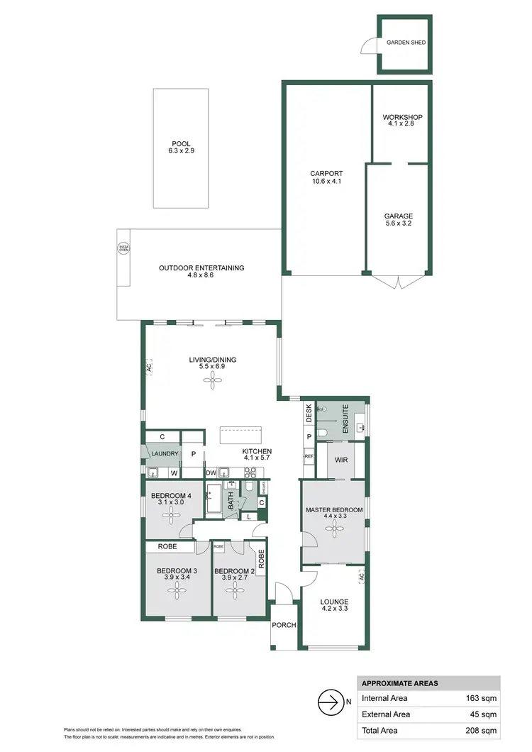 Floorplan of Homely house listing, 24 High Street, South Brighton SA 5048