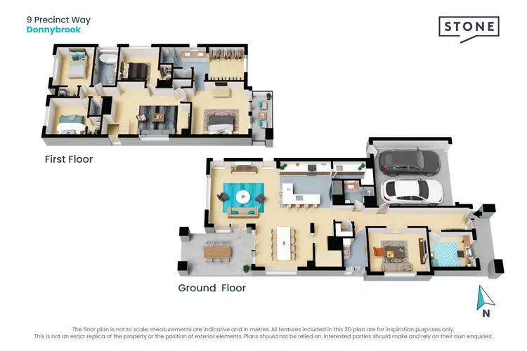 Floorplan of Homely house listing, 9 Precinct Way, Donnybrook VIC 3064