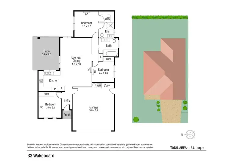 Floorplan of Homely house listing, 33 Wakeboard Circuit, Kelso QLD 4815