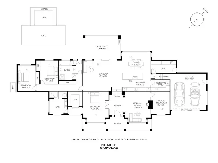 Floorplan of Homely house listing, 12 Gartrell Boulevard, Craigburn Farm SA 5051