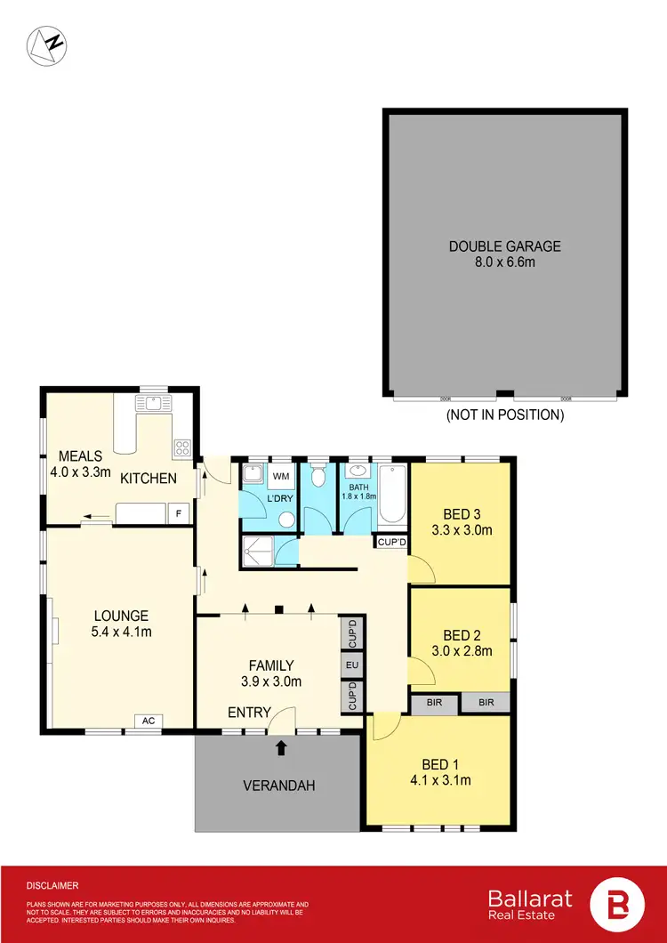 Floorplan of Homely house listing, 5 Ningana Street, Alfredton VIC 3350