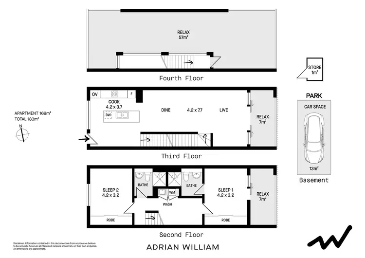 Floorplan of Homely apartment listing, 109/23-25 Rosebery Avenue, Rosebery NSW 2018