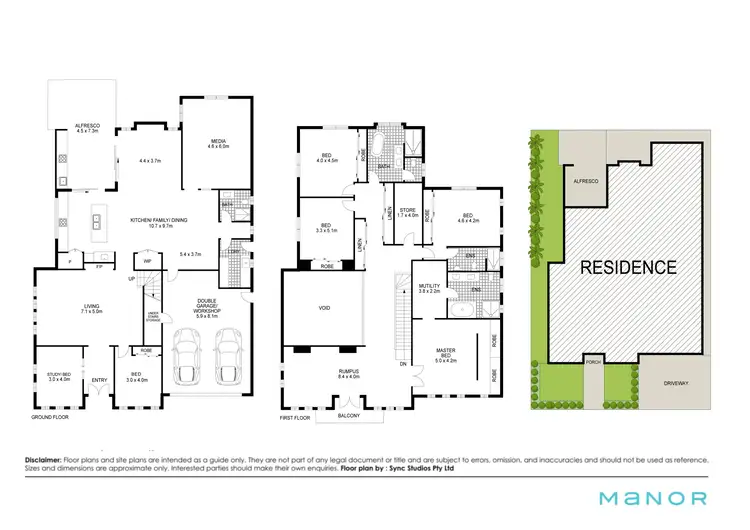 Floorplan of Homely house listing, 94 Fyfe Road, Kellyville Ridge NSW 2155