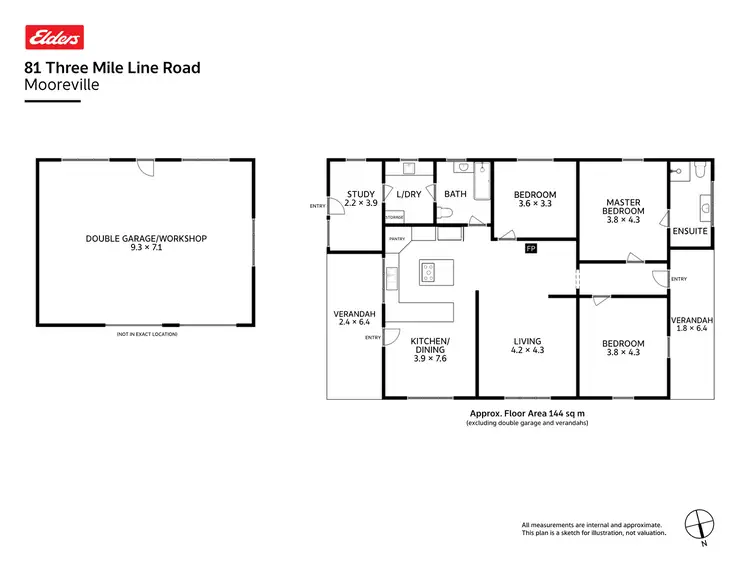 Floorplan of Homely house listing, 81 Three Mile Line Road, Mooreville TAS 7321