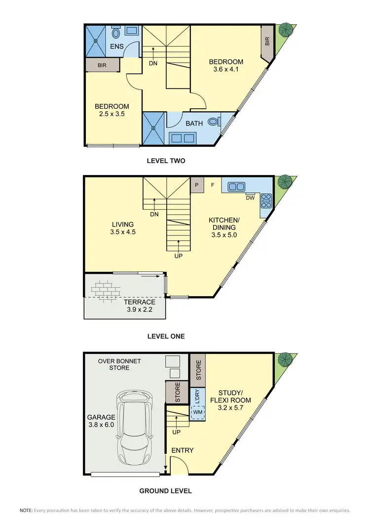 Floorplan of Homely townhouse listing, 24 Kavanagh Crescent, Keilor Downs VIC 3038