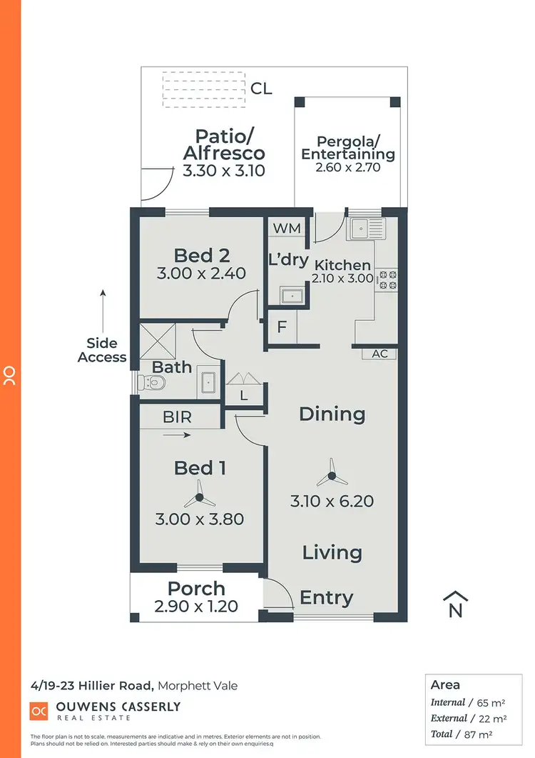 Floorplan of Homely unit listing, 4/19-23 Hillier Road, Morphett Vale SA 5162