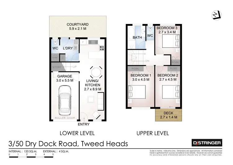 Floorplan of Homely unit listing, 3/50 Dry Dock Road, Tweed Heads South NSW 2486