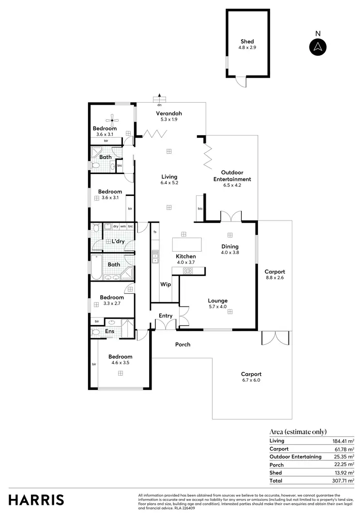 Floorplan of Homely house listing, 7 Alton Avenue, Magill SA 5072