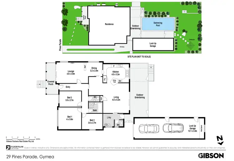 Floorplan of Homely house listing, 29 Pines Parade, Gymea NSW 2227