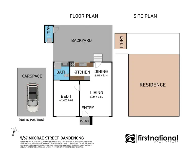 Floorplan of Homely unit listing, 5/67 McCrae Street, Dandenong VIC 3175