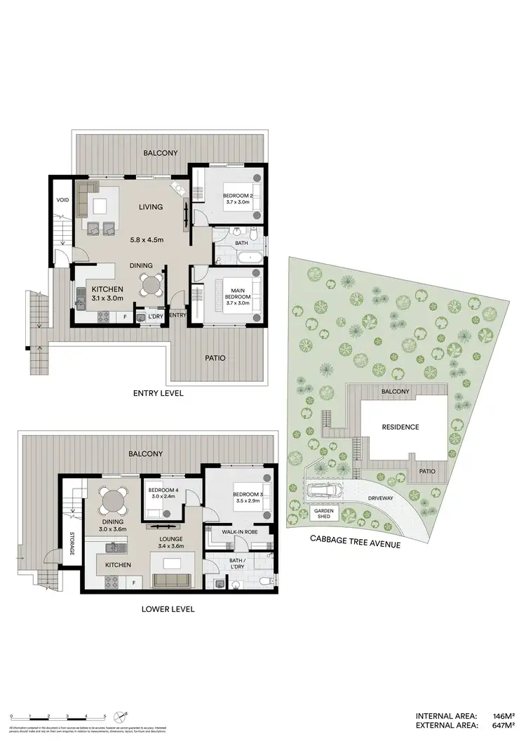 Floorplan of Homely house listing, 14 Cabbage Tree Avenue, Avoca Beach NSW 2251