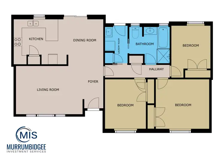 Floorplan of Homely house listing, 201 Corbie Hill Road, Leeton NSW 2705