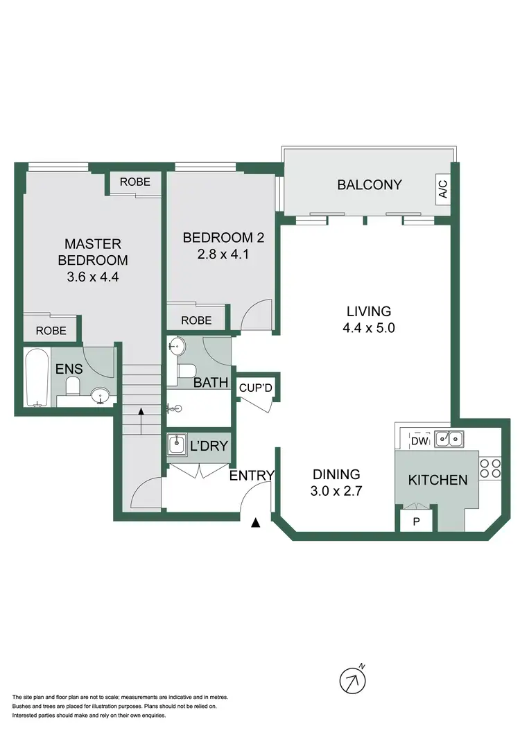 Floorplan of Homely apartment listing, 21/343 Riley Street, Surry Hills NSW 2010