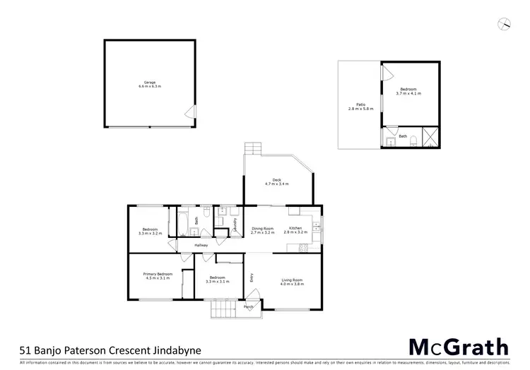 Floorplan of Homely house listing, 51 Banjo Paterson Crescent, Jindabyne NSW 2627