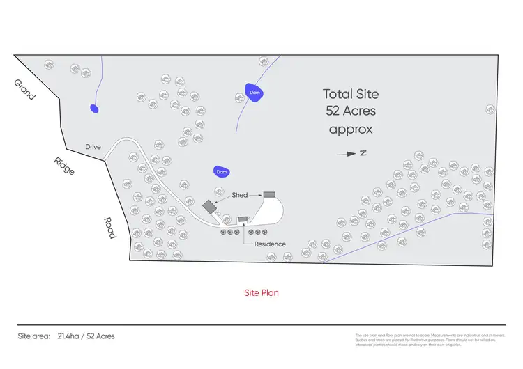 Floorplan of Homely rural property listing, 331 Grand Ridge Road, Seaview VIC 3821