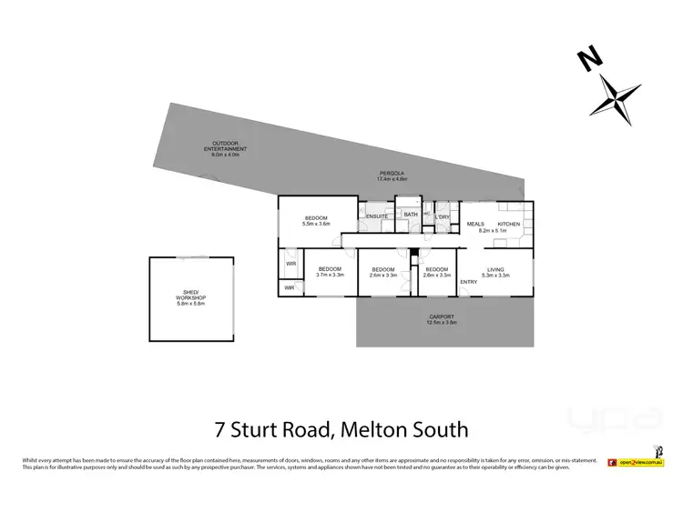 Floorplan of Homely house listing, 7 Sturt Road, Melton South VIC 3338