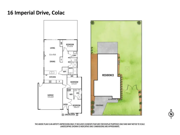 Floorplan of Homely house listing, 16 Imperial Drive, Colac VIC 3250