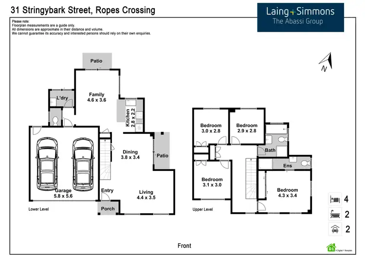 Floorplan of Homely house listing, 31 Stringybark Street, Ropes Crossing NSW 2760