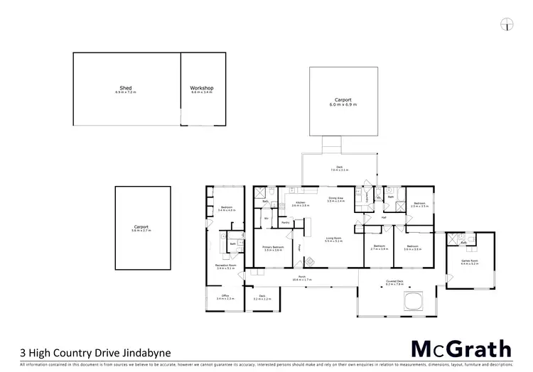 Floorplan of Homely house listing, 3 High Country Drive, Jindabyne NSW 2627