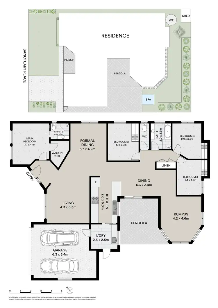 Floorplan of Homely house listing, 34 Sanctuary Place, Bateau Bay NSW 2261