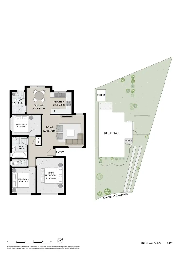 Floorplan of Homely house listing, 41 Cameron Crescent, Kincumber NSW 2251