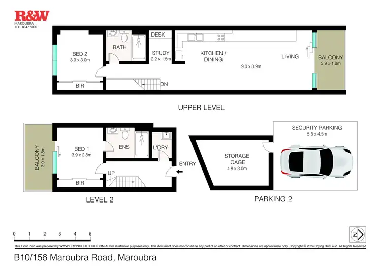 Floorplan of Homely apartment listing, B10/158 Maroubra Road, Maroubra NSW 2035