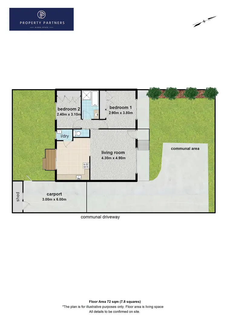Floorplan of Homely unit listing, 2/40 Riversdale Road, Yarra Junction VIC 3797