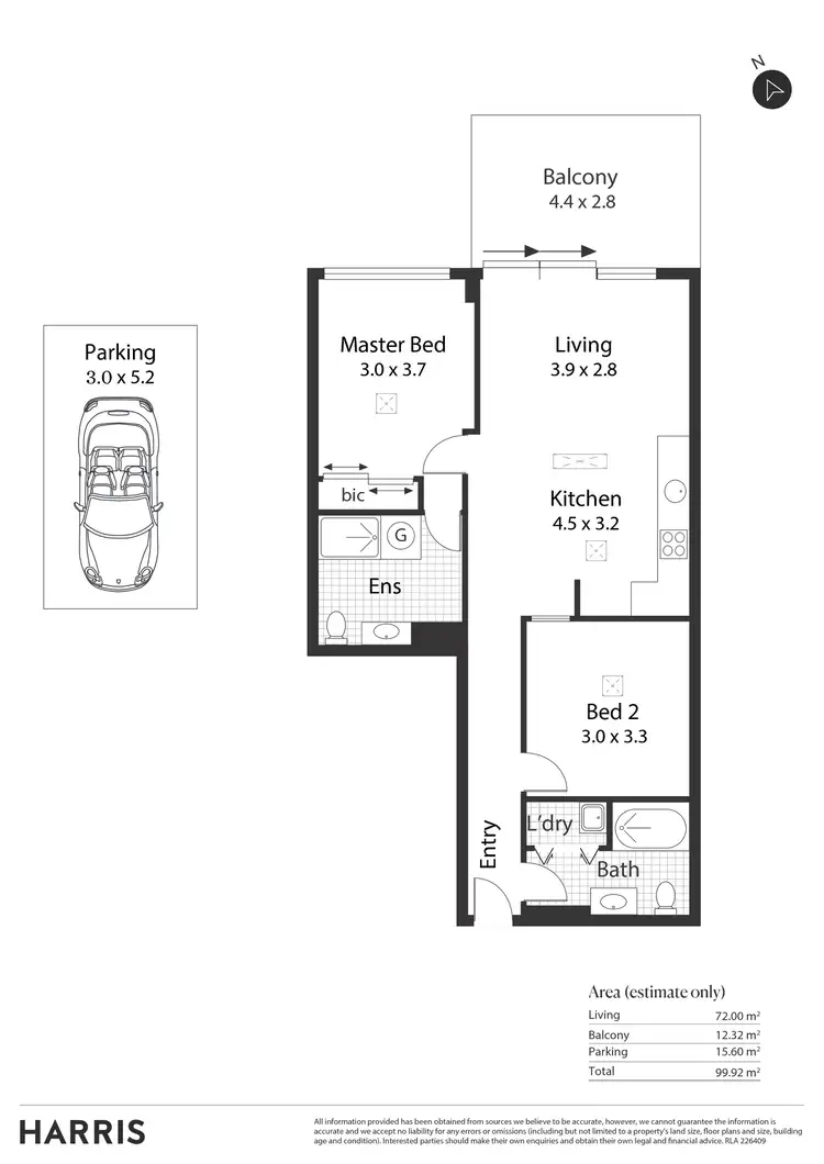 Floorplan of Homely apartment listing, 403/12-14 Wirra Drive, New Port SA 5015