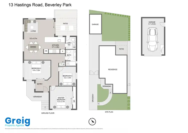 Floorplan of Homely house listing, 13 Hastings Road, Beverley Park NSW 2217