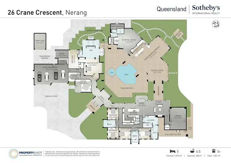 Floorplan of Homely house listing, 26 Crane Crescent, Nerang QLD 4211