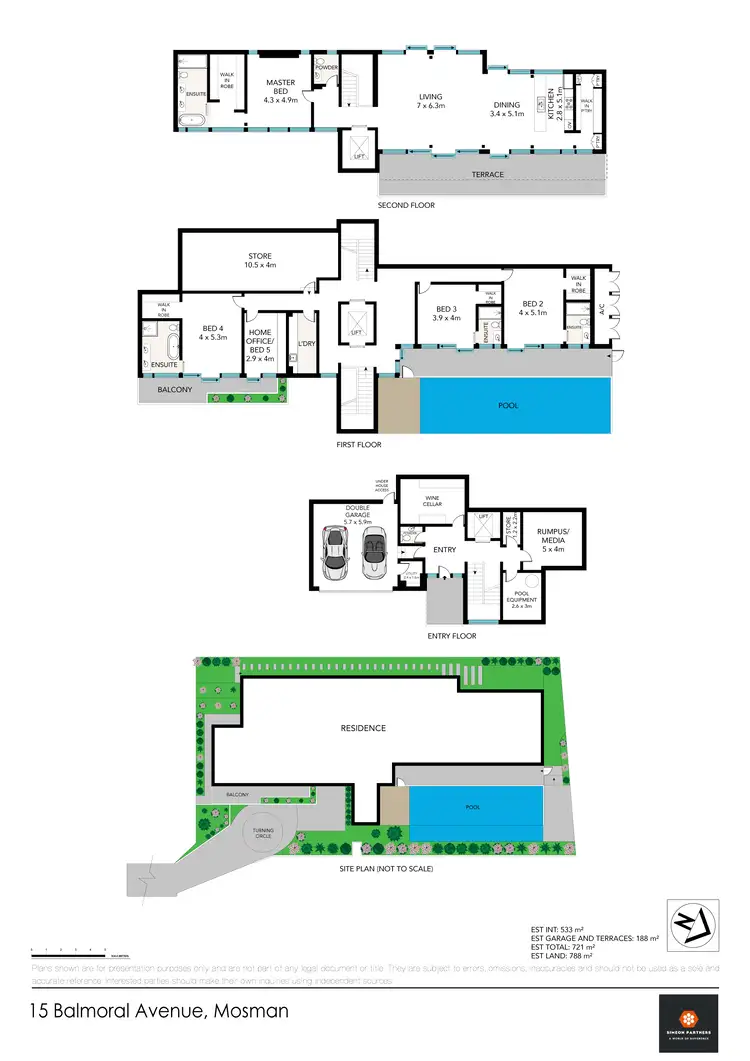 Floorplan of Homely house listing, 15 Balmoral Avenue, Mosman NSW 2088