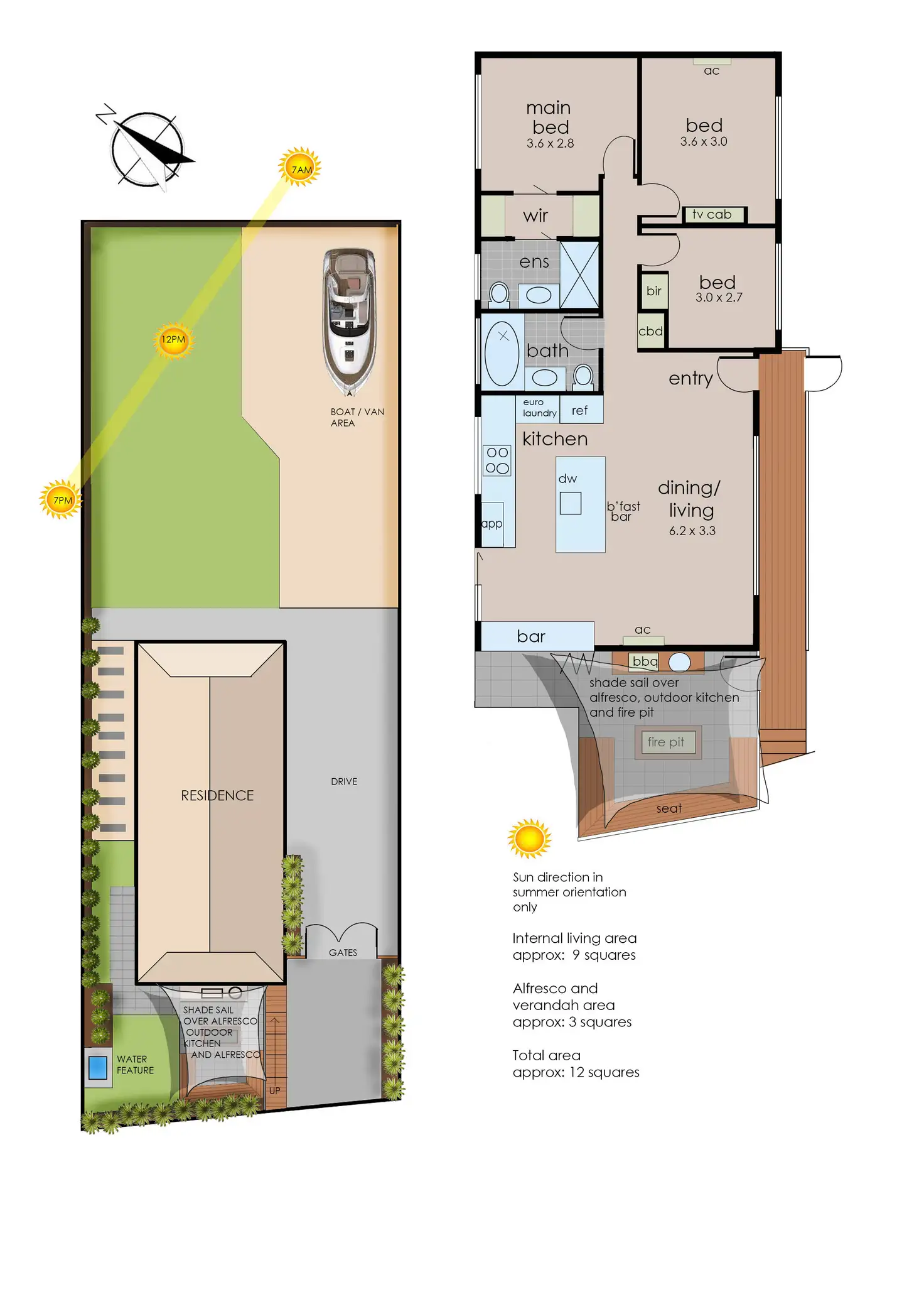 Floorplan of Homely house listing, 22 Leonard Drive, Langwarrin VIC 3910
