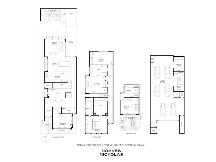 Floorplan of Homely house listing, 5A Ocean Avenue, West Beach SA 5024