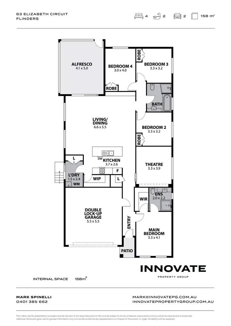 Floorplan of Homely house listing, 63 Elizabeth Circuit, Flinders NSW 2529