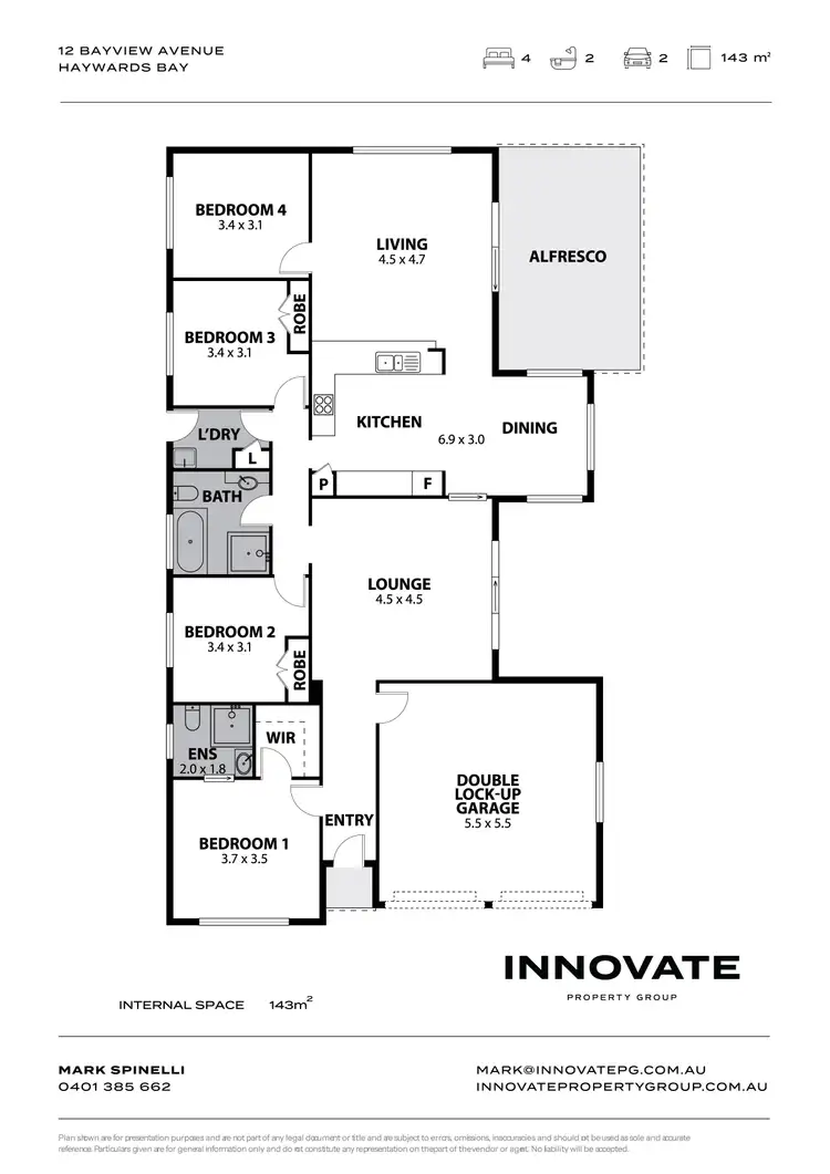 Floorplan of Homely house listing, 12 Bayview Avenue, Haywards Bay NSW 2530