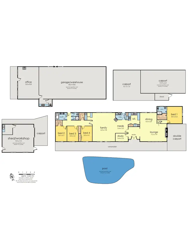Floorplan of Homely house listing, 101 Basin-Olinda Road, The Basin VIC 3154