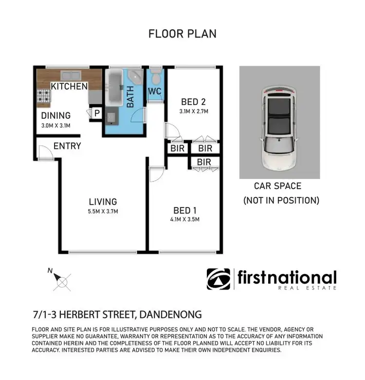 Floorplan of Homely unit listing, 7/1-3 Herbert Street, Dandenong VIC 3175