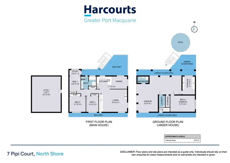 Floorplan of Homely house listing, 7 Pipi Court, North Shore NSW 2444