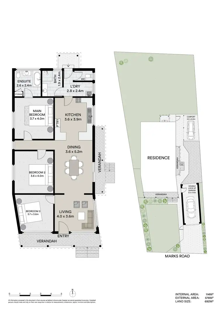 Floorplan of Homely house listing, 39 Marks Road, Gorokan NSW 2263