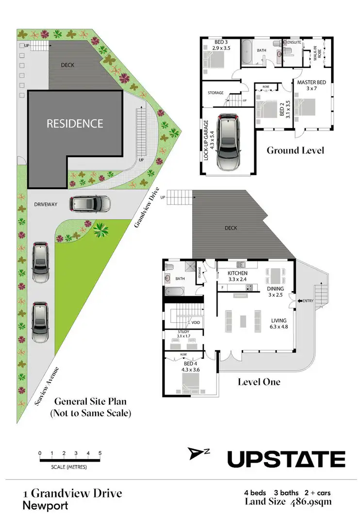 Floorplan of Homely house listing, 1 Grandview Drive, Newport NSW 2106